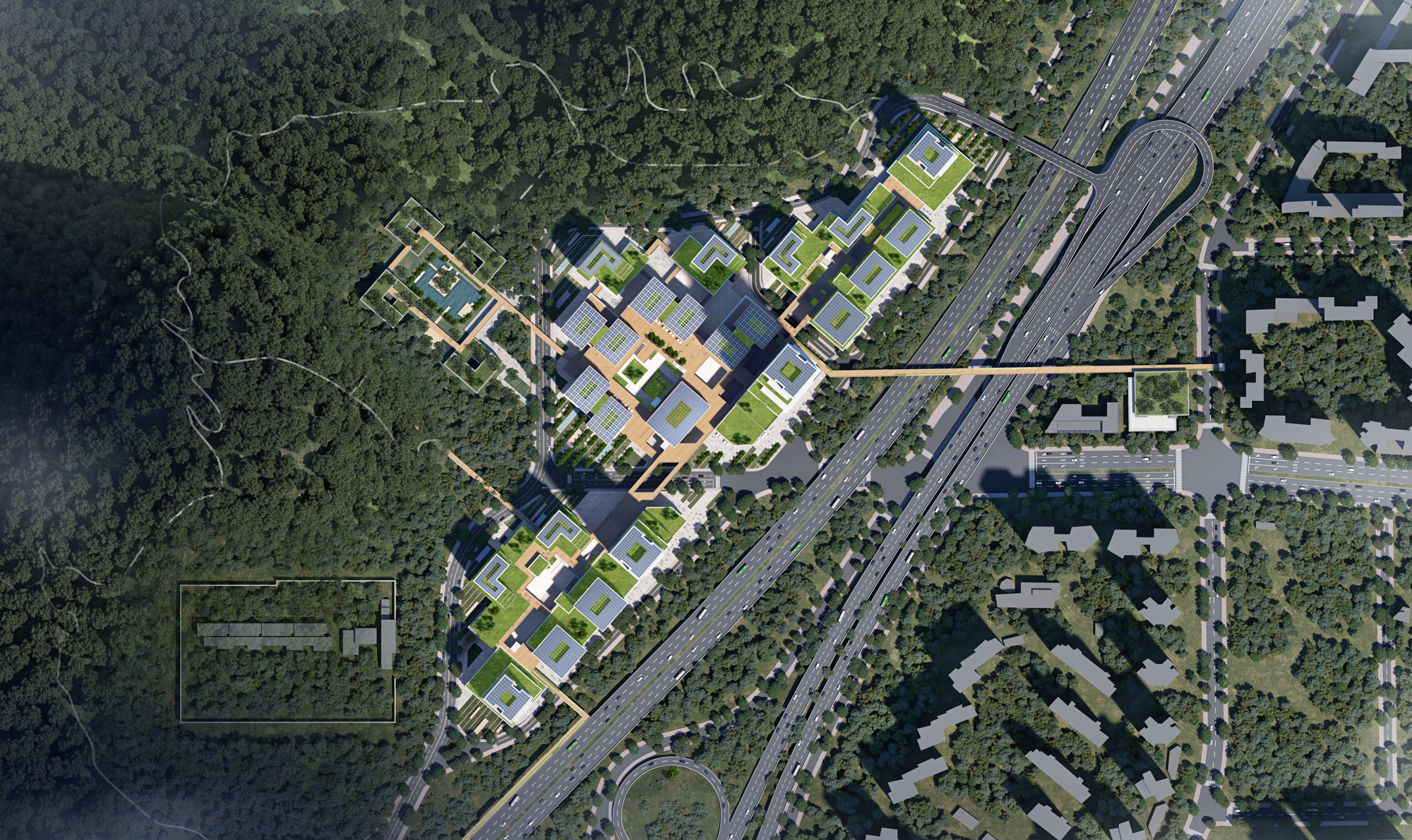 深圳建筑产业生态智谷总部基地一期城市设计与建筑设计总承包国际招标丨中国深圳丨艾奕康设计与咨询（深圳）等多家联合体单位-40