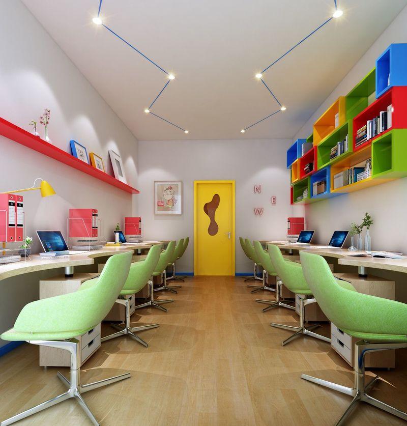 创艺宝贝早教装修设计-10