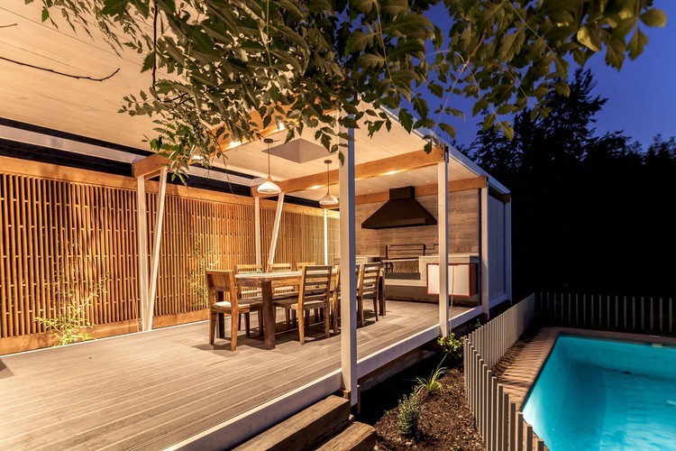 绿意盎然的多功能 Pergola Pavilion-28