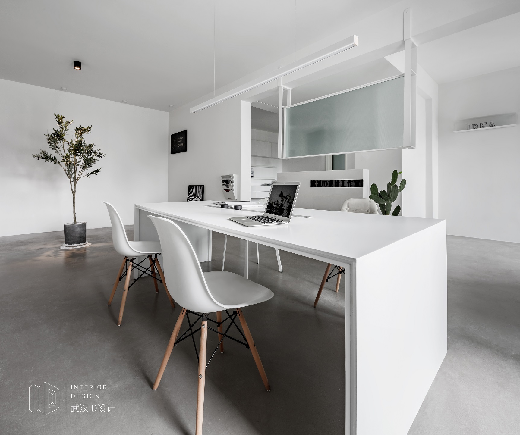 白纸金沙泊岸,极简风格的商业空间设计-10