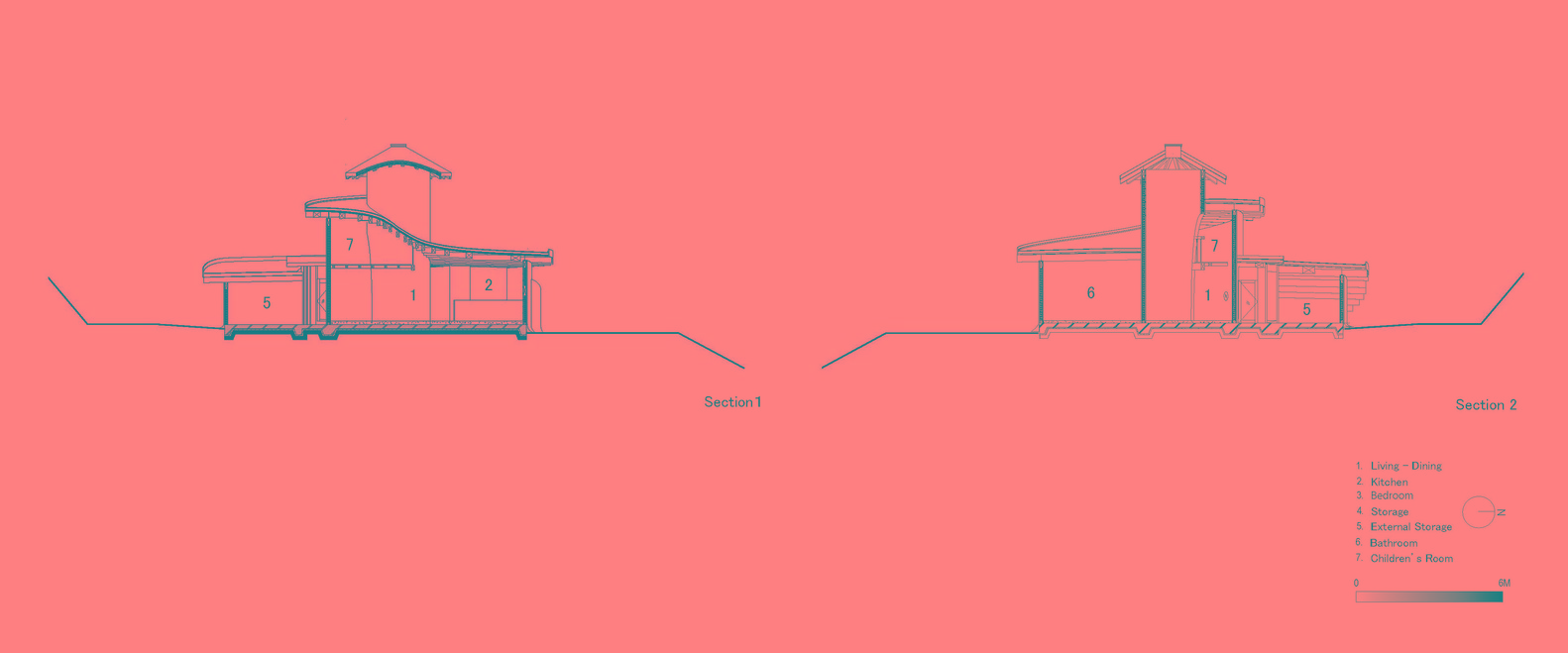 淡路岛螺旋住宅-28