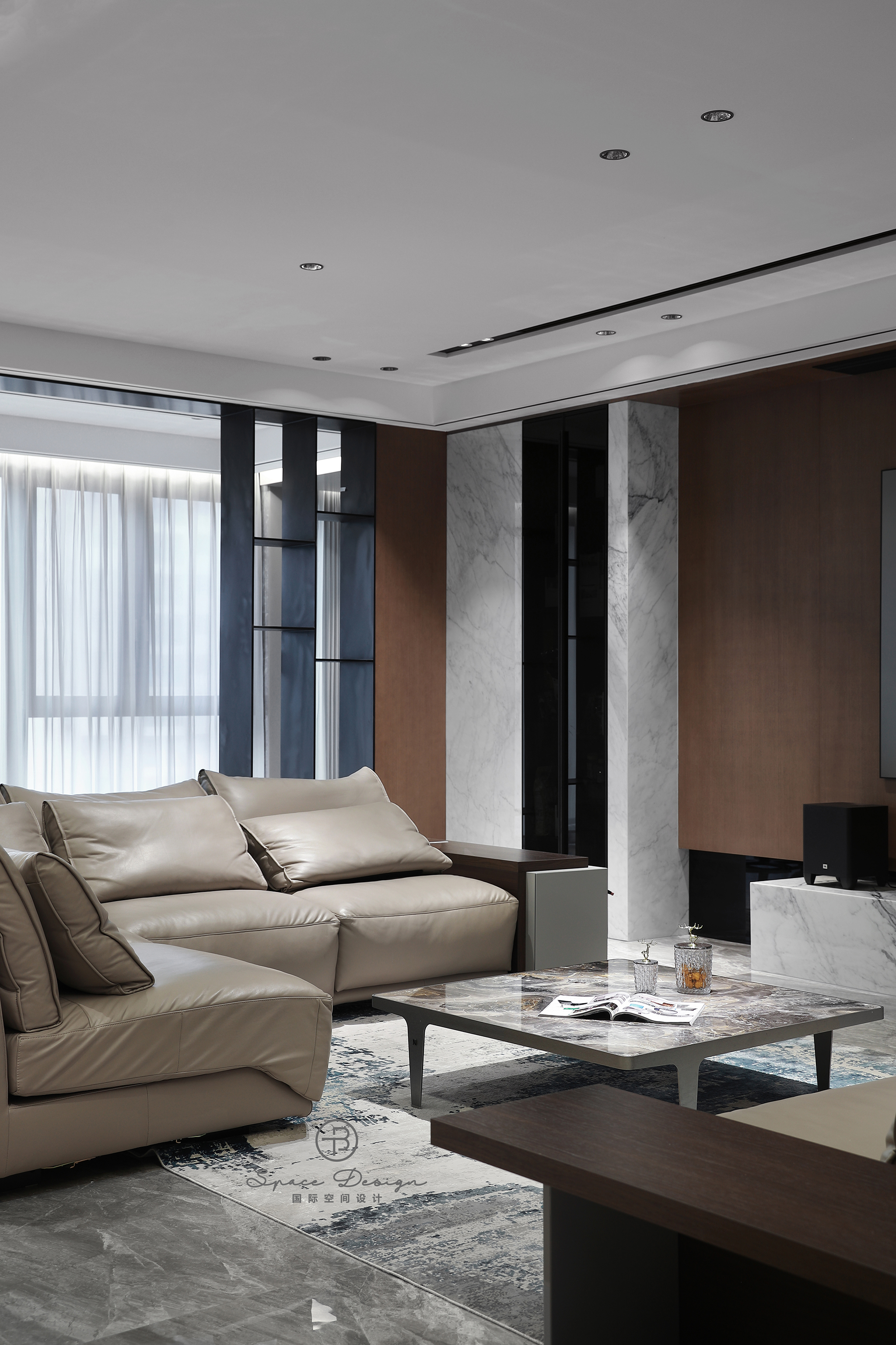 港式时尚舒适住宅丨中国南通丨T·B 国际空间设计-19