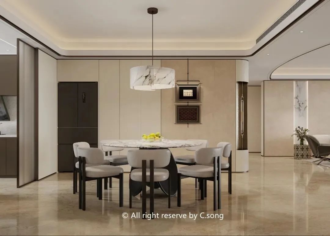 圆融·鎏光之境丨中国广东丨汕头市呈颂设计工程有限公司-18