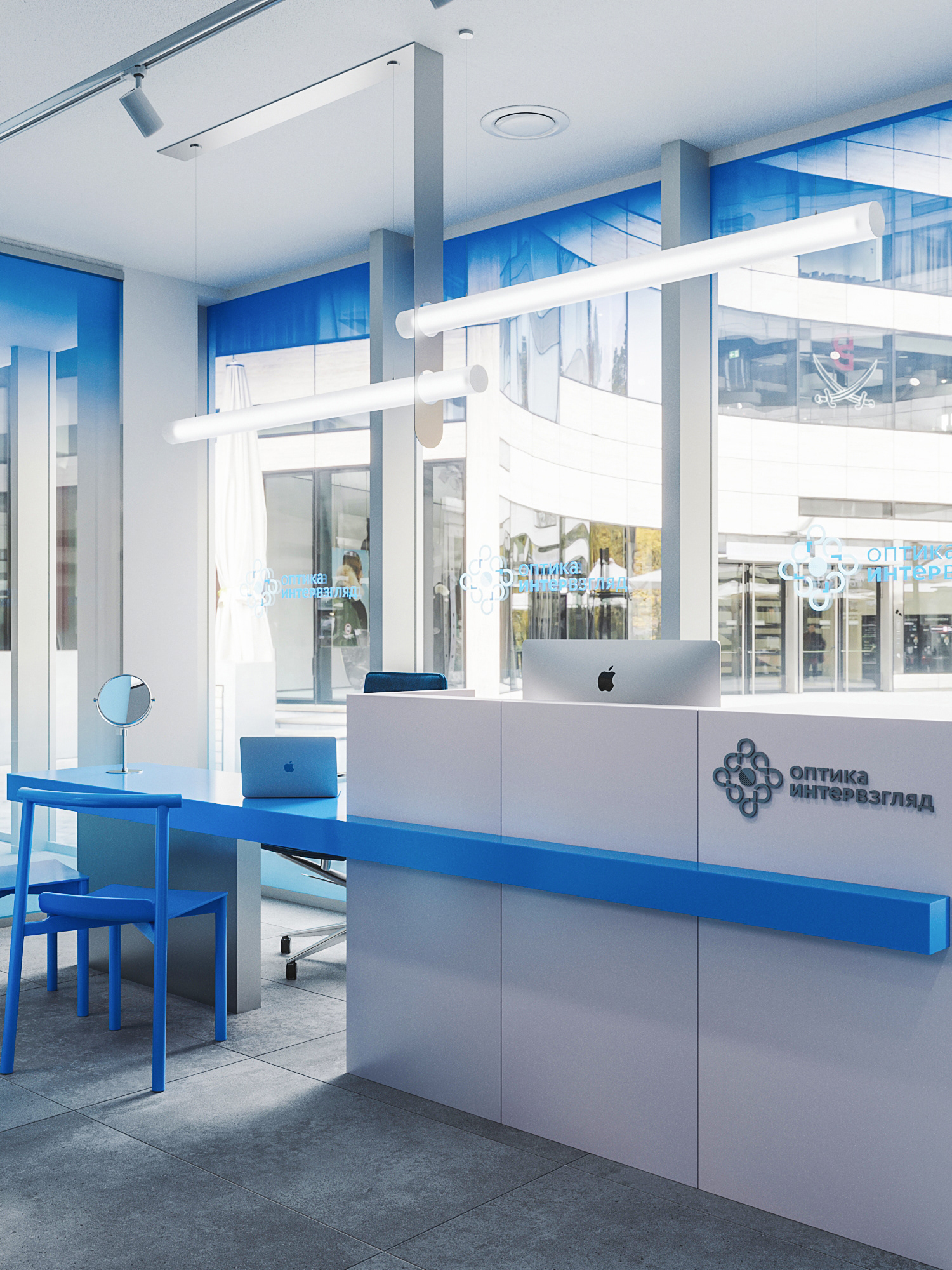 Interoptica 眼镜店室内设计丨俄罗斯鄂木斯克-4