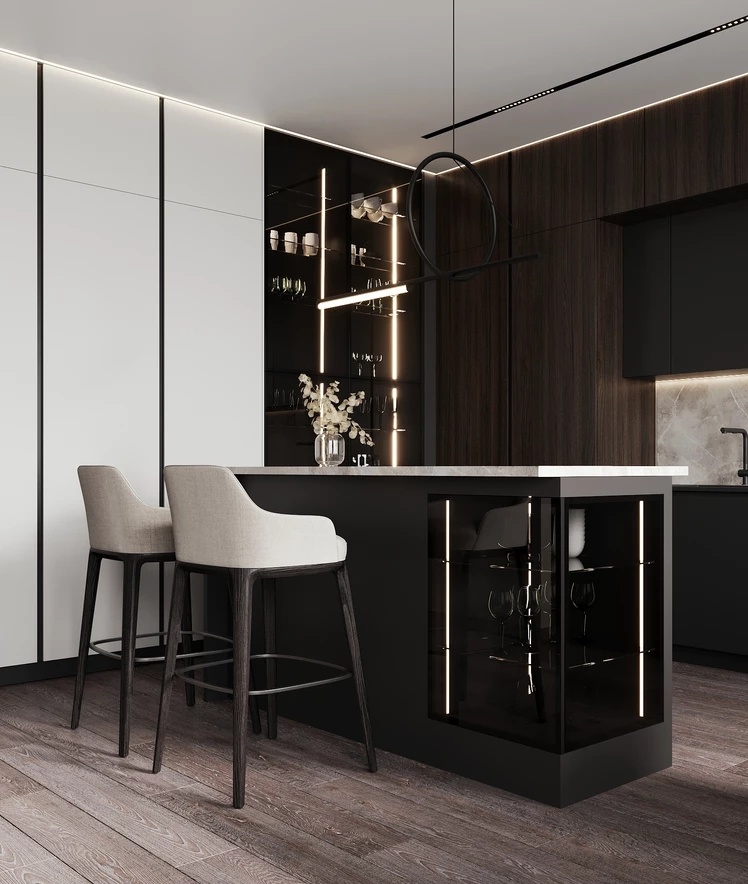 115㎡住宅设计 超时尚、超优雅-11