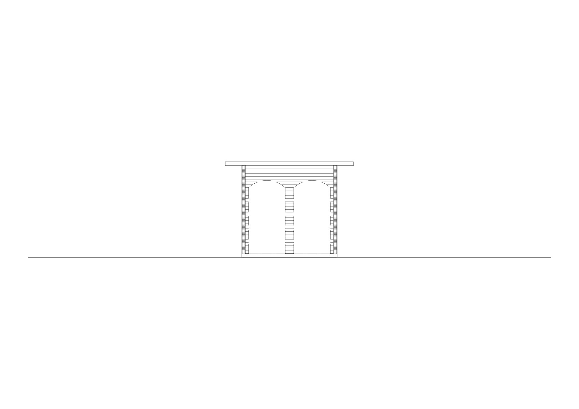 architectural drawing of residential house-35