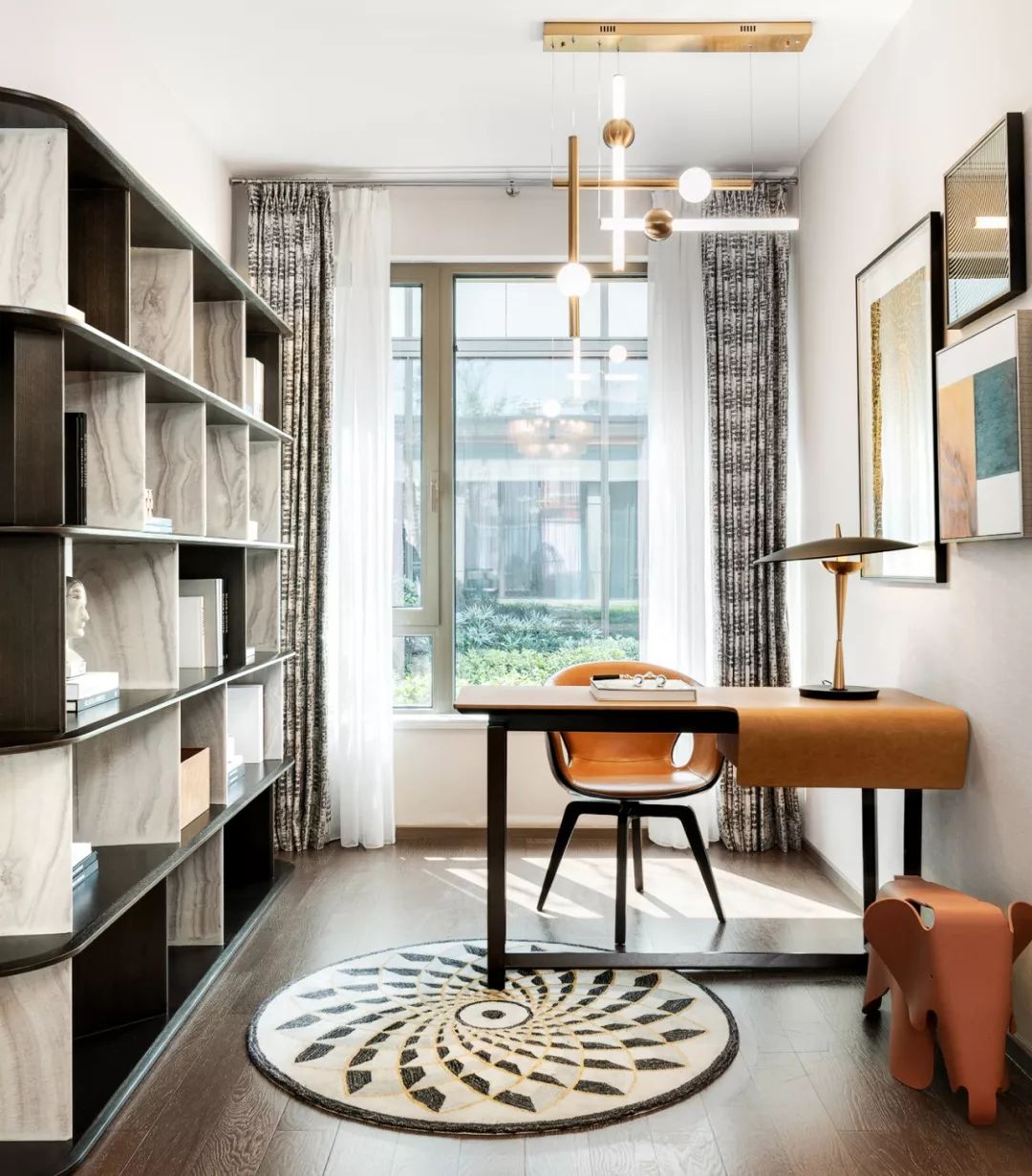 蒂芙尼蓝++ 山茶白，双色公寓演绎高品质生活-45