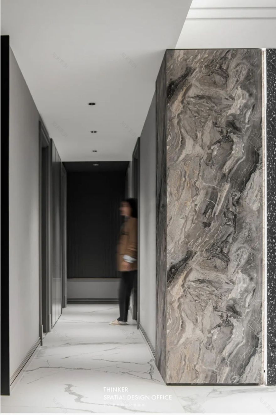 现代轻奢诗意居所 · 医生小姐姐与宠妻总裁先生的爱巢丨中国湖北丨诗享家设计-63