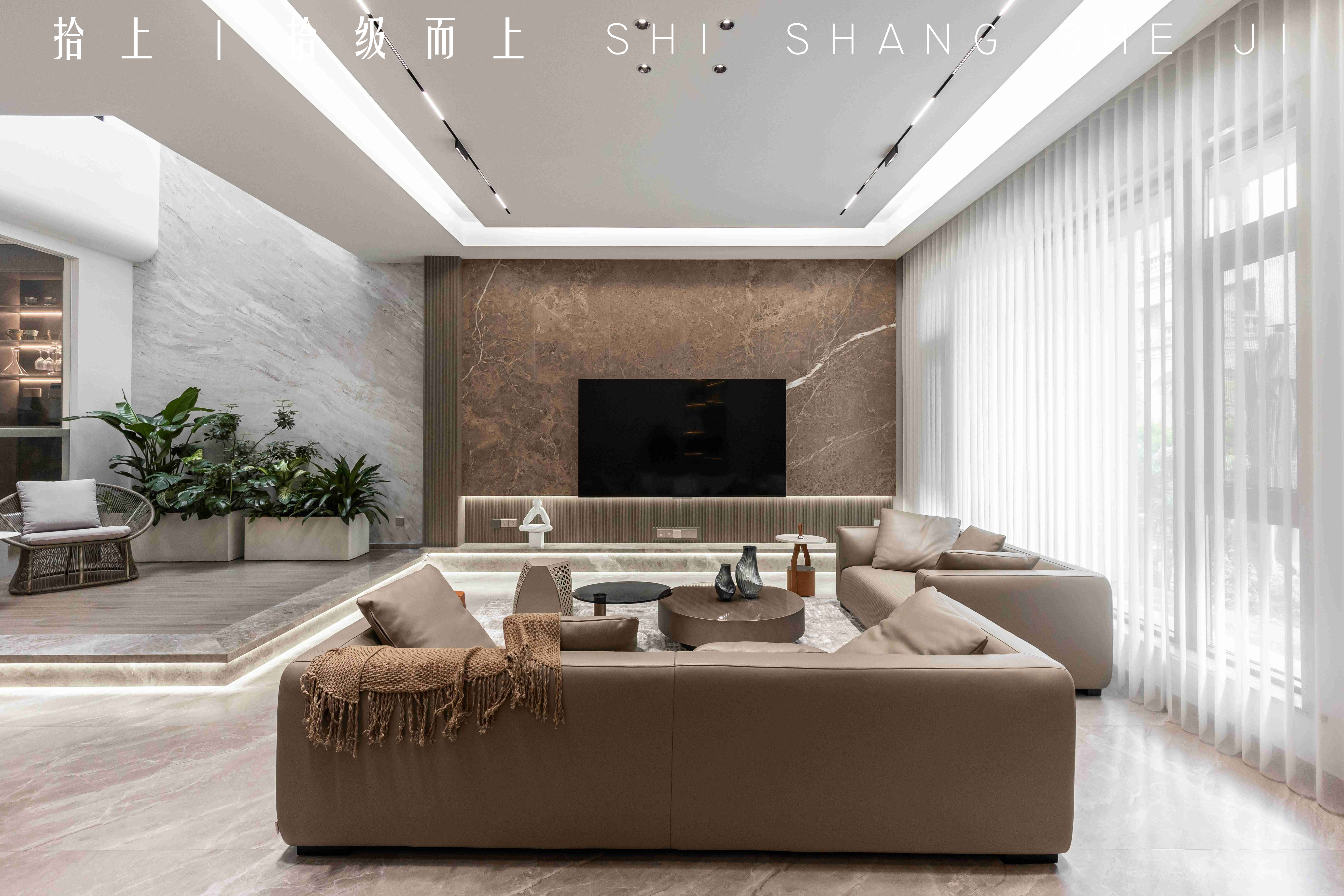 大地色系雅居设计丨拾上装饰-36