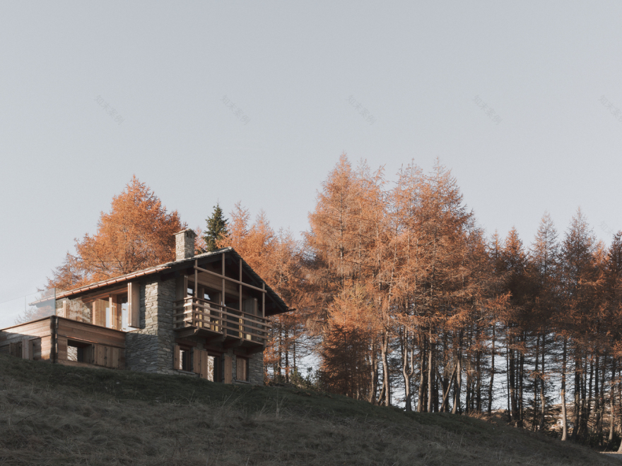 意大利 Madesimo House丨Luconi architetti associati-10