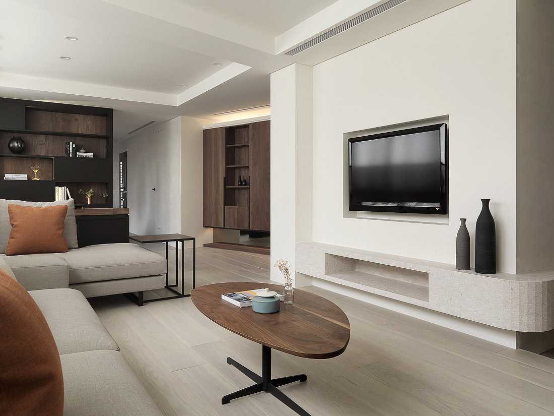 96㎡梯形老屋改造  代禾空间设计-0