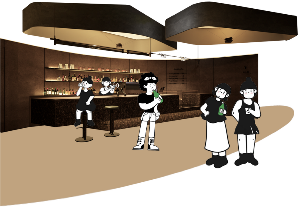 地建嘉信西安风华臻园咖啡吧丨中国西安丨DAS Lab-24