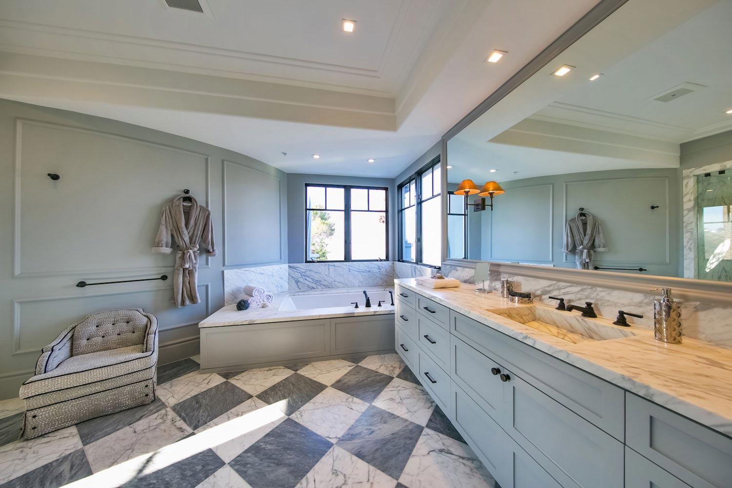 加州比弗利山庄 1000 平米法式豪宅设计-40