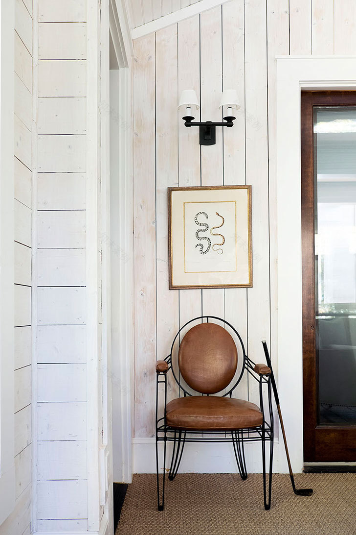 乡村周末小屋的优雅室内设计-12