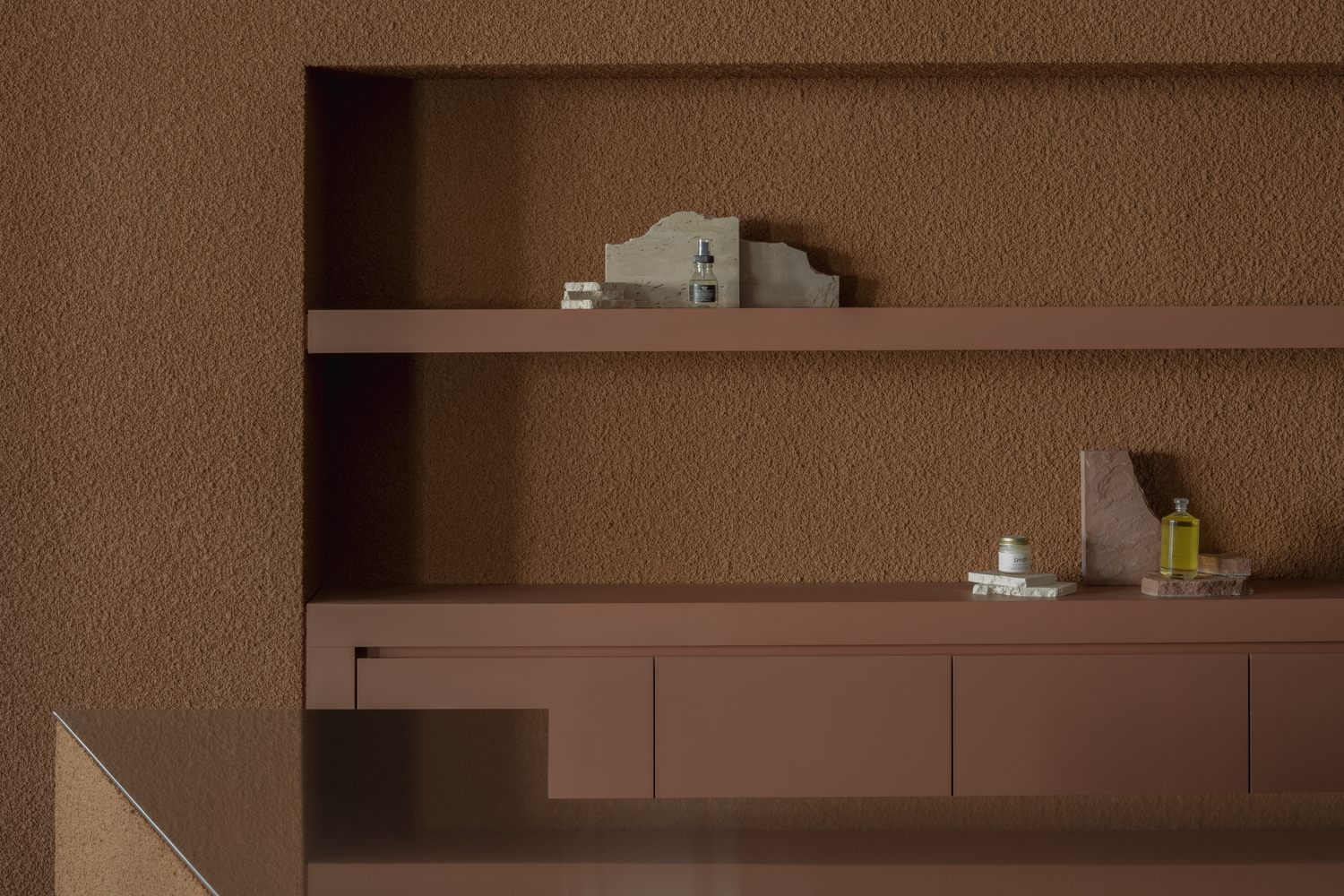 东京 NORA Hair Salon 绿色光空间设计丨日本东京丨Kenta Nagai Studio-23