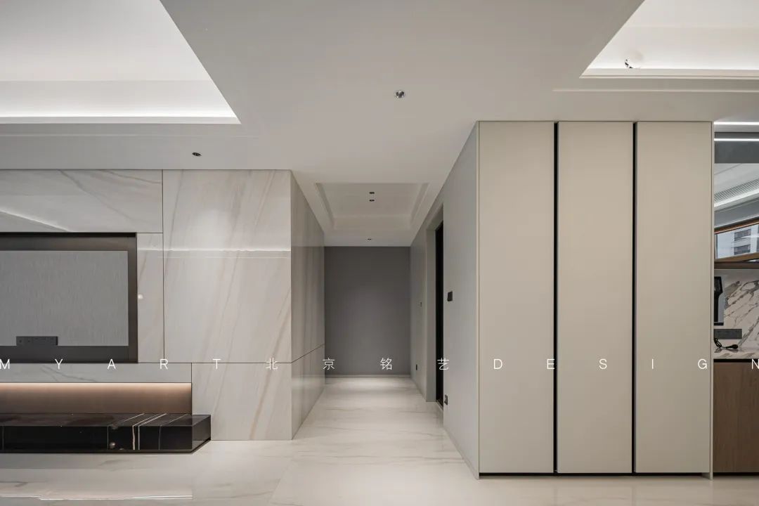 辛集·百合御景城一对一硬装实景丨北京铭艺-57