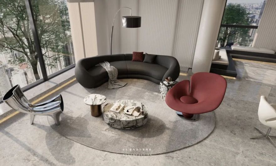 【首发】MH设计新作:诠释▏低奢精致平层豪宅-24