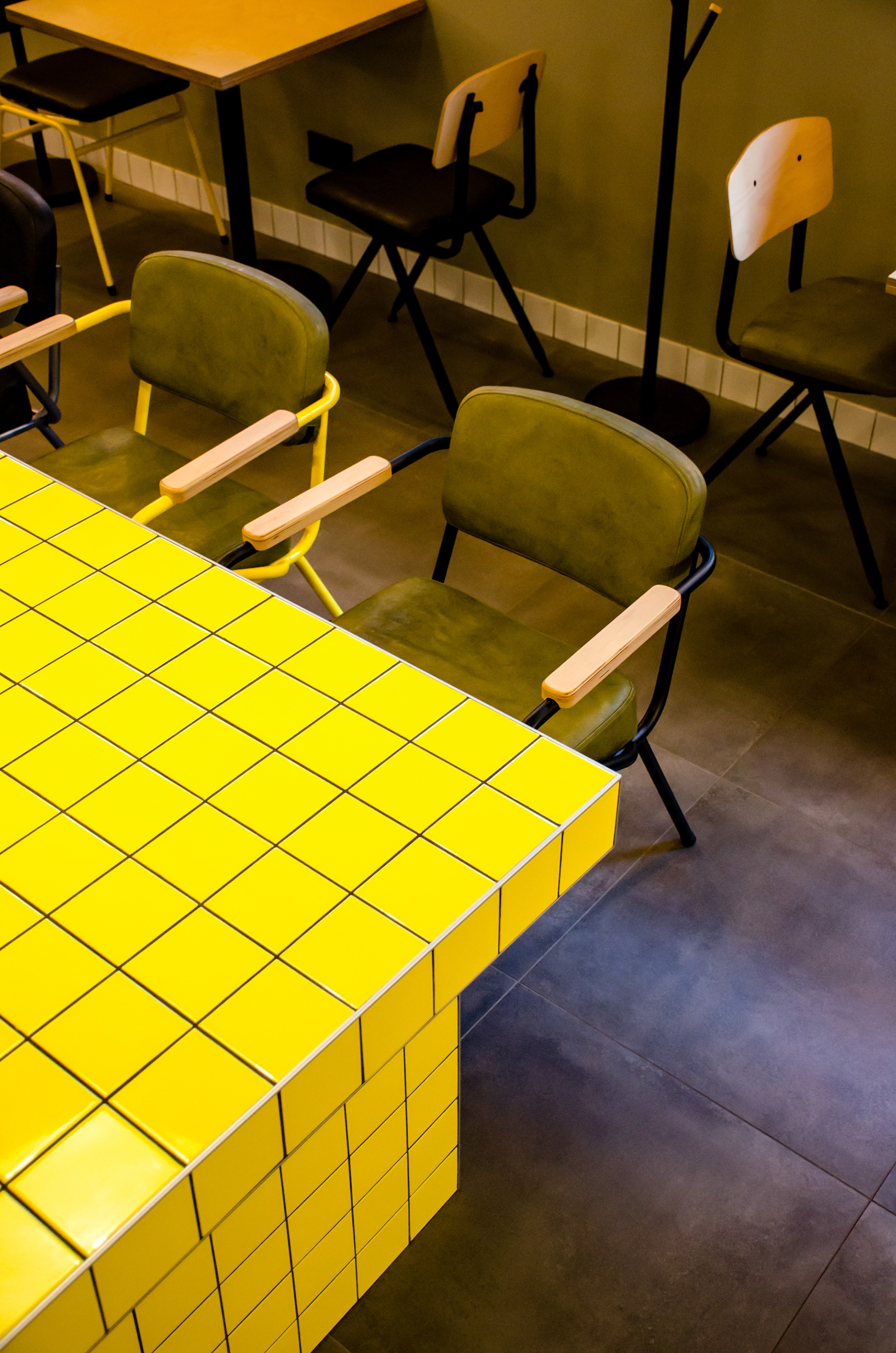 Sezamfood 连锁店室内设计丨乌克兰基辅丨R Design,Sergey Redka-73