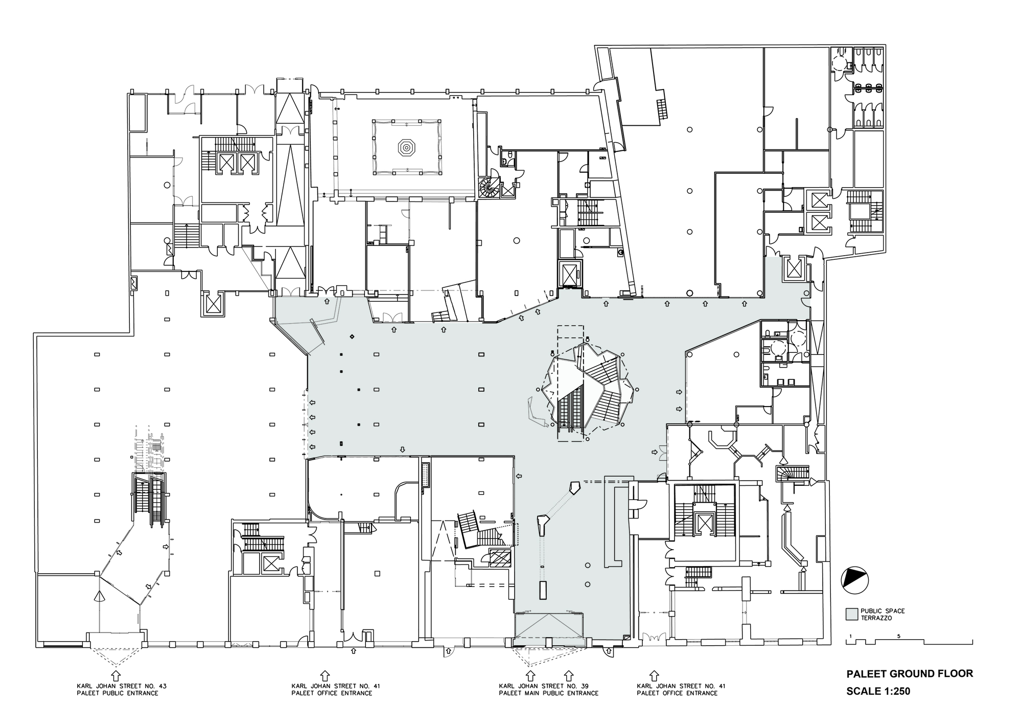 奥斯陆 Paleet 购物中心的现代奢华设计-3