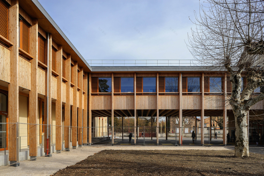 法国Le Grand Lemps小学丨Brenas Doucerain Architectes-19