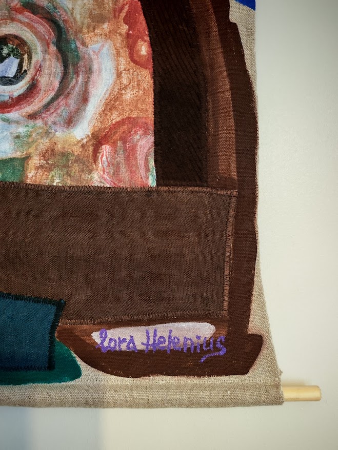 抽象立体主义风格挂毯-10