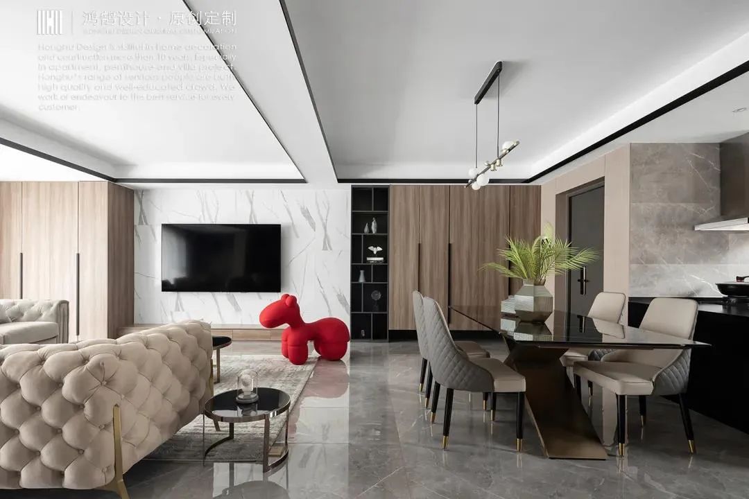 186㎡四口之家复式生活丨中国徐州丨鸿鹄设计-18