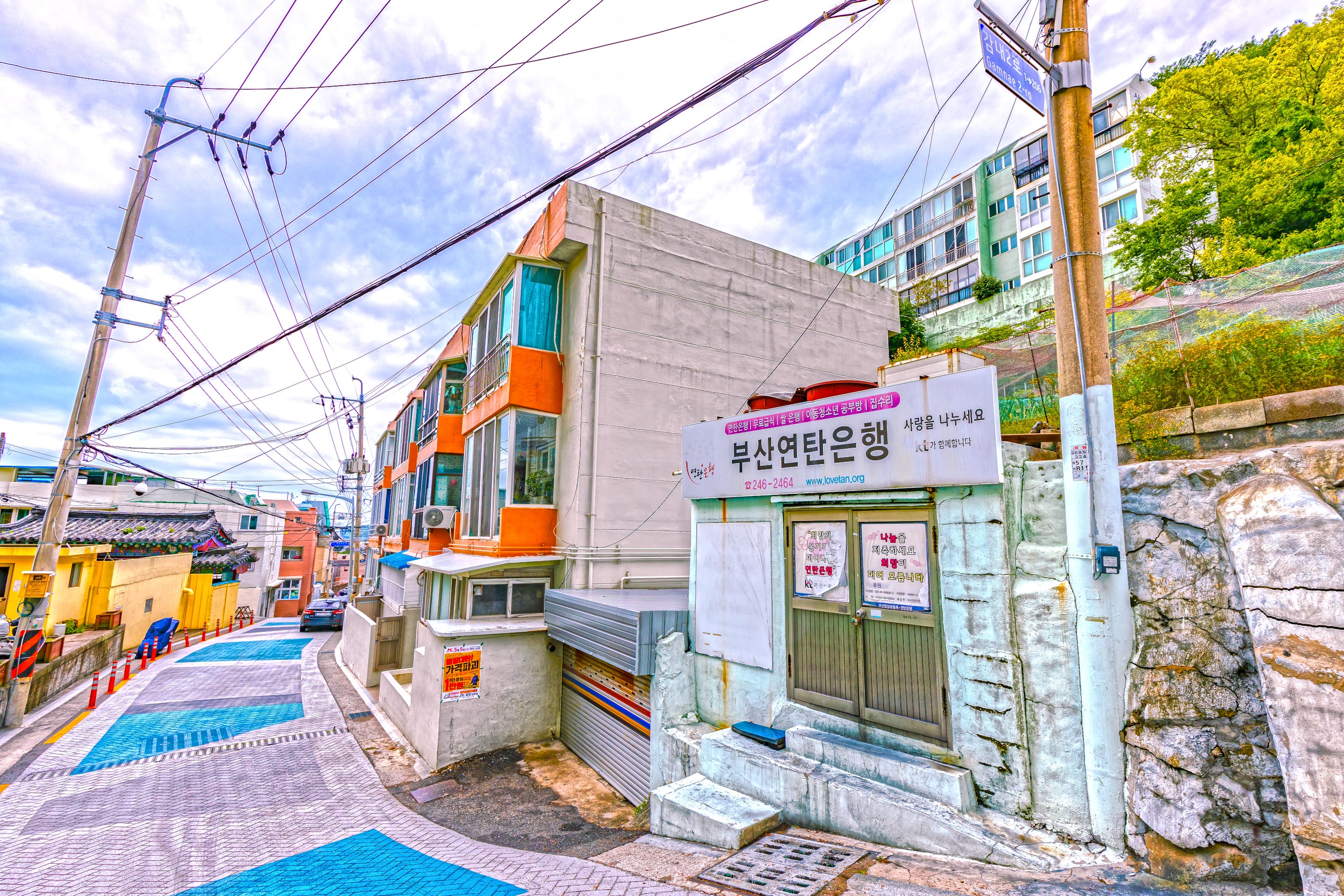 釜山甘川文化村丨当地艺术家和村民-3