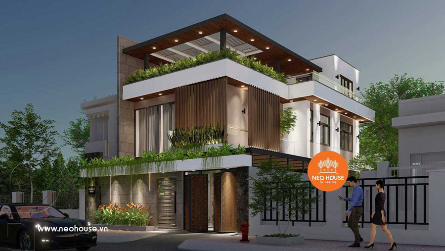 12m深10m宽临街住宅设计丨NEOHouse-22