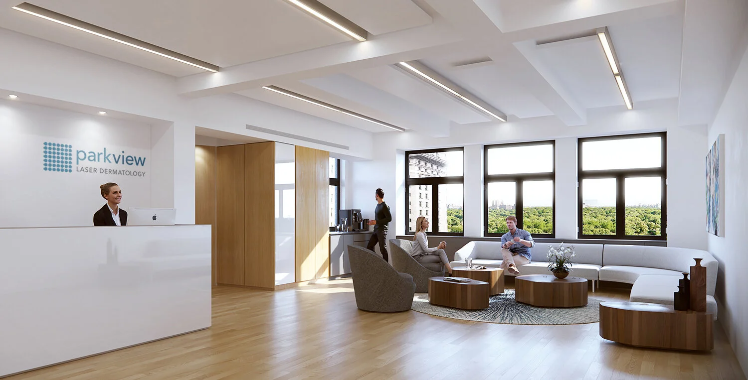 公园景观皮肤科诊所（注：Dermatology常见指皮肤科相关业务场所，这里结合语境推测为诊所，若有更合适背景信息可调整） 丨studio ai architects-0