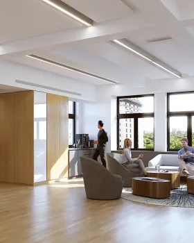 公园景观皮肤科诊所(注:Dermatology常见指皮肤科相关业务场所,这里结合语境推测为诊所,若有更合适背景信息可调整) 丨studio ai architects