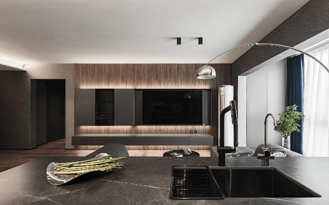 暗黑电竞房 · 北京丰台新婚夫妻酷炫空间丨中国北京-28