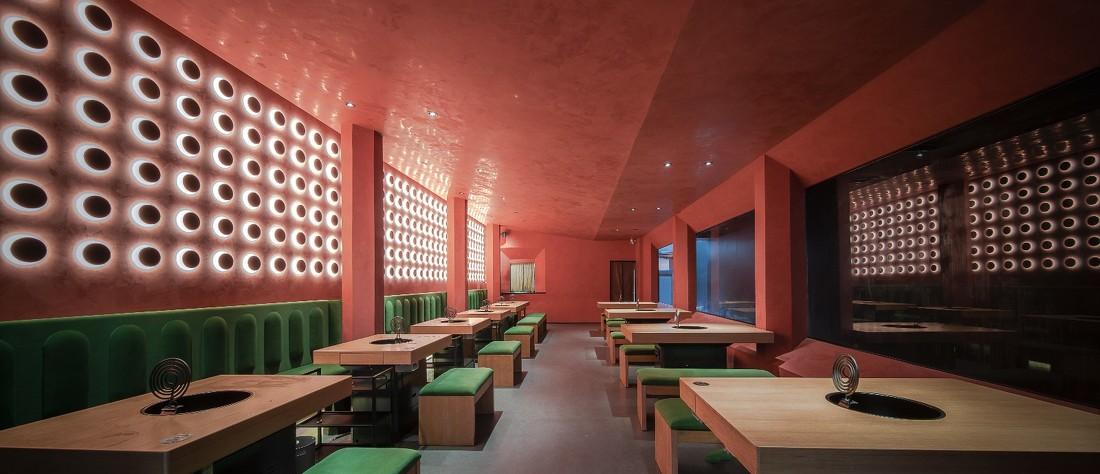 盒山肉铺 | 城市有机更新,一人食与多人食的精致空间设计-24