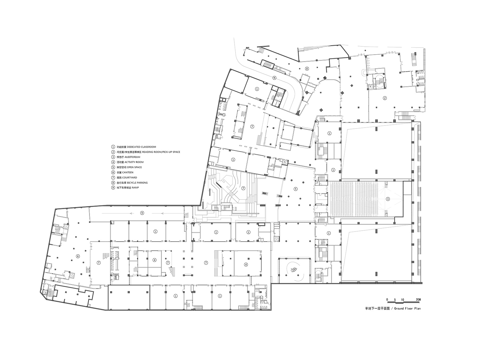 深圳市龙华区第二外国语学校丨中国深圳丨坊城设计-48