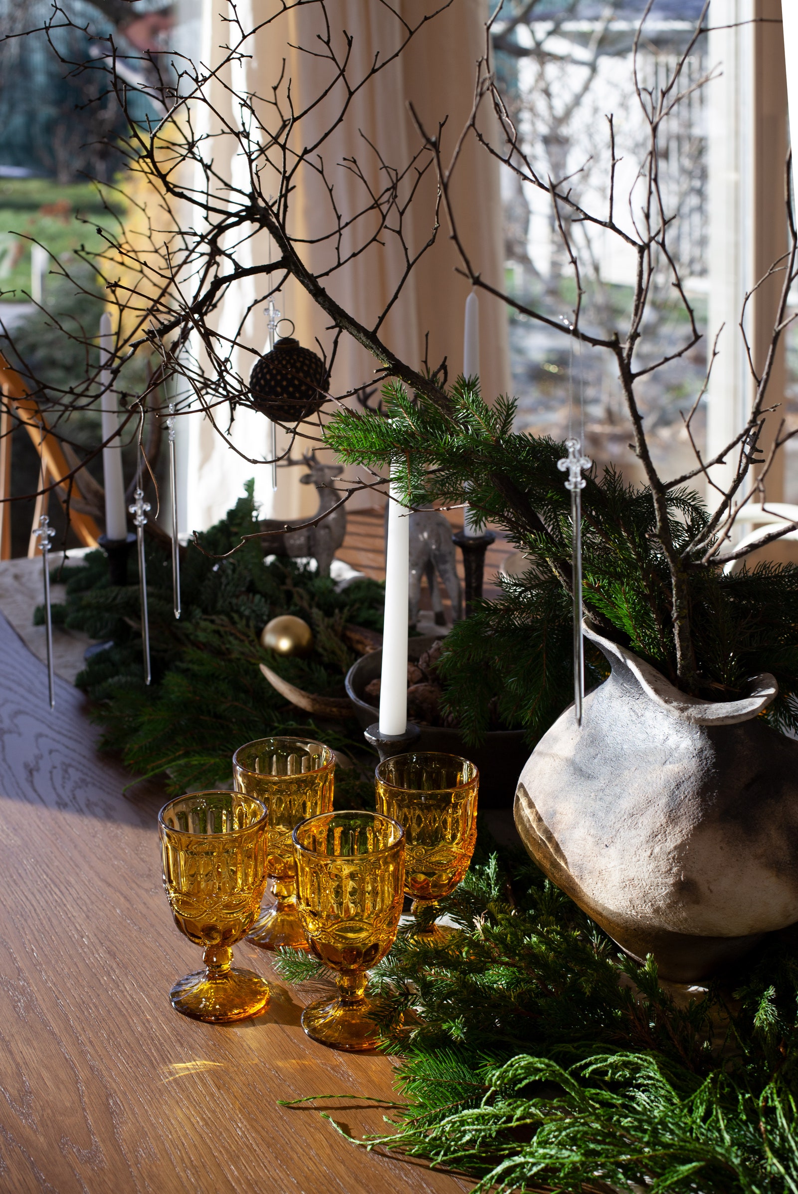 乡村住宅新年装饰设计丨设计师 Эльвира Вербицкая-35