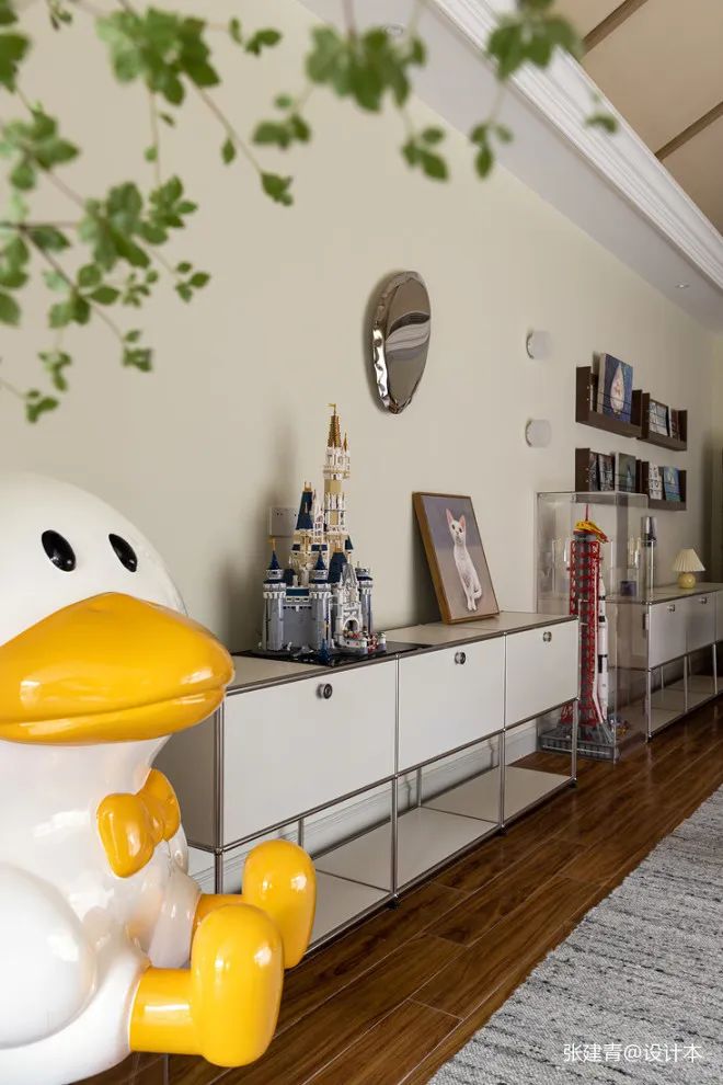 宠物博主用30万装完280㎡别墅？！3猫1可达鸭的智能理想家-43