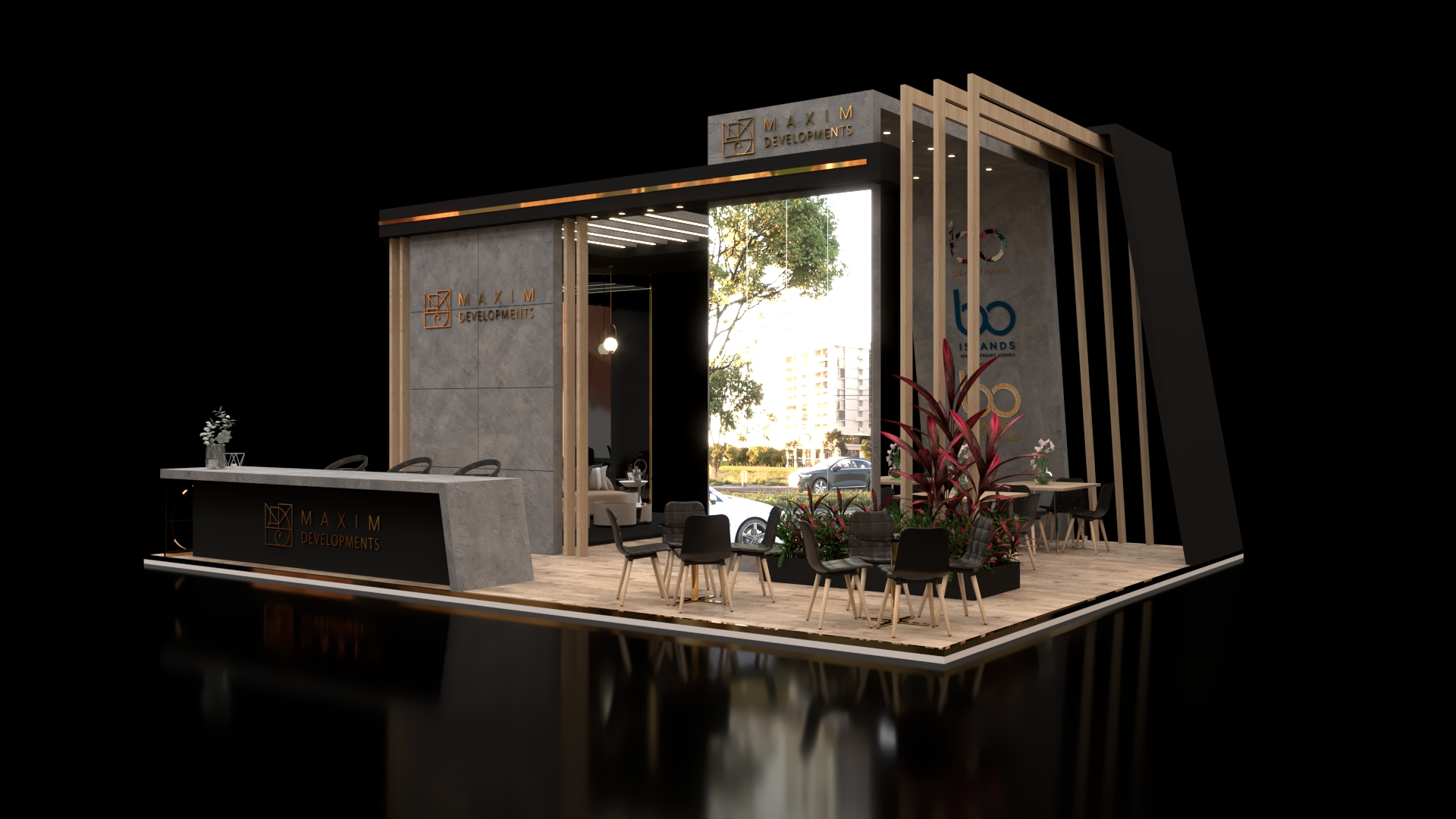 MAXIM DEVELOPMENTS BOOTH-3