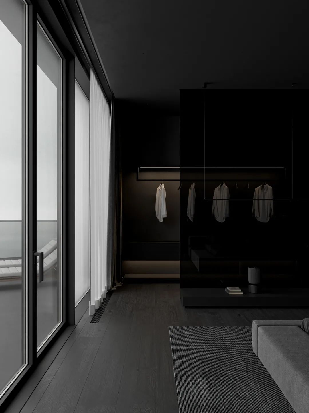 黑色别墅丨波德戈里察丨ANDREY VLADIMIROV-49