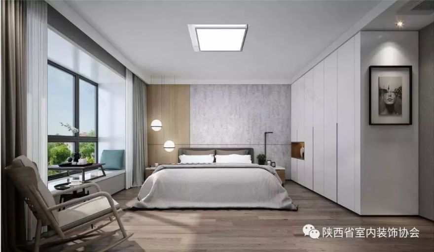 西安逸翠园三现代简约家居设计,简洁明快的空间艺术-24