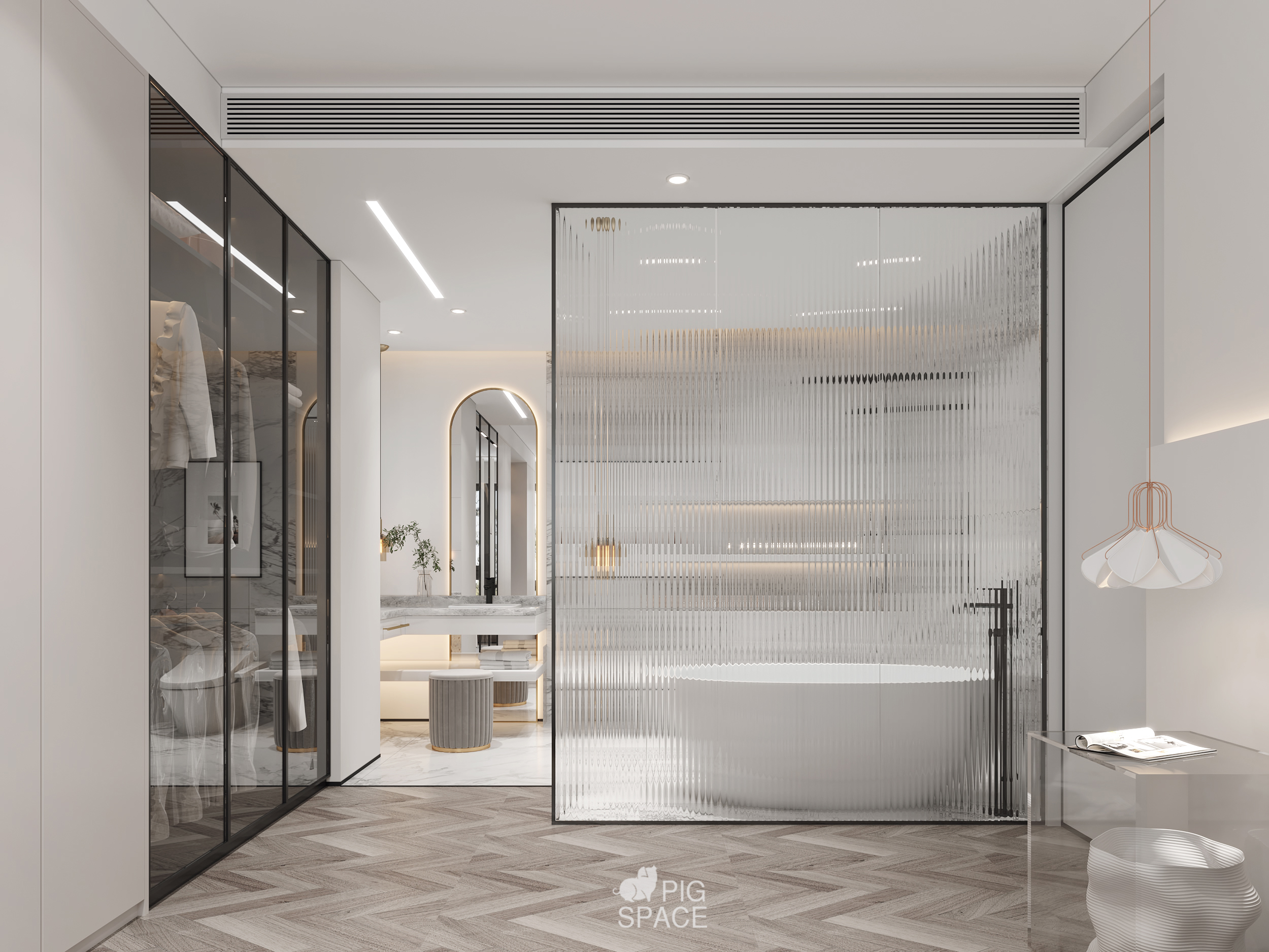 现代平层白色巧克力之家丨中国青岛丨集·设计事务所（青岛）-18