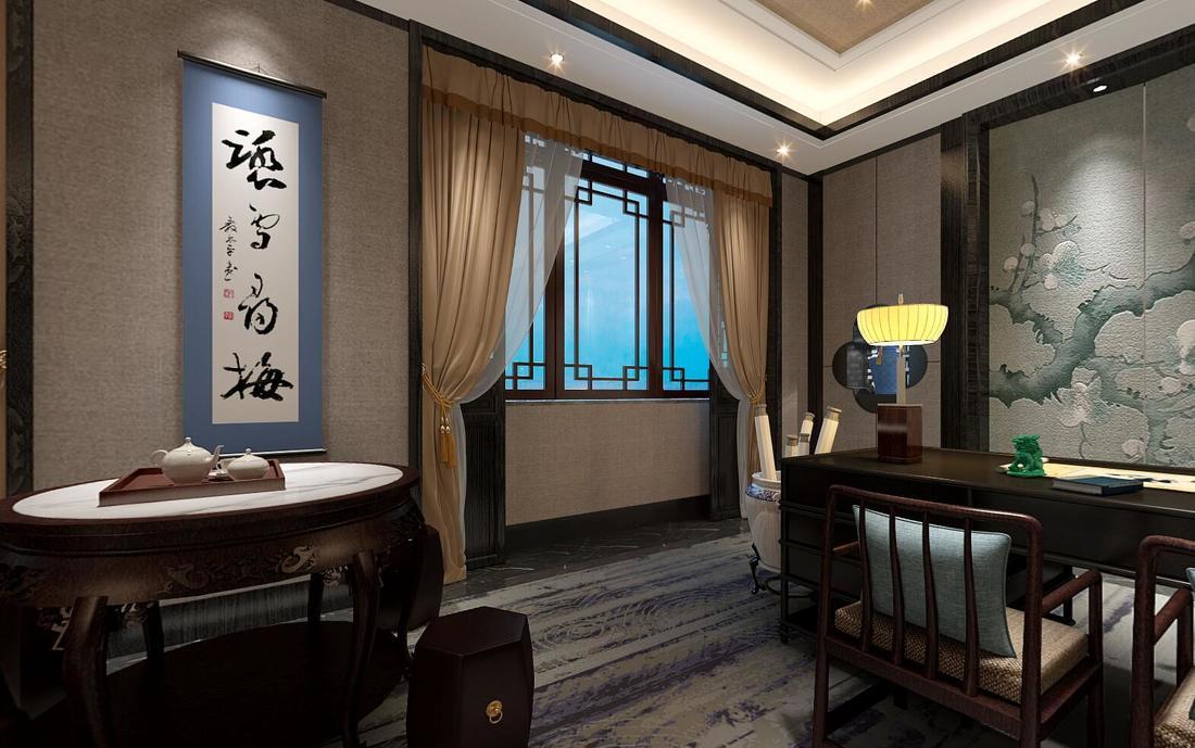 中式办公室陈总-7