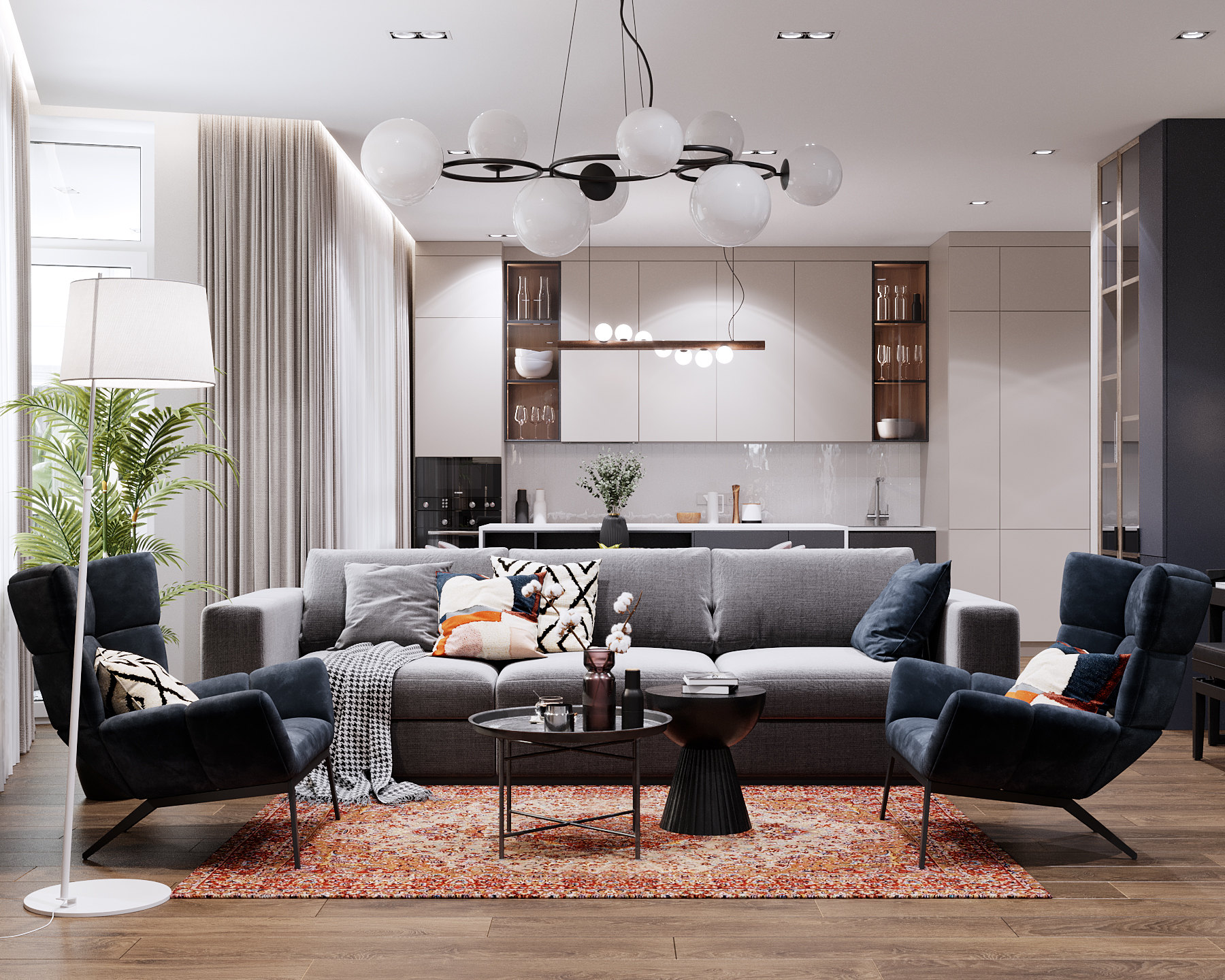 室内 3D 可视化丨Goroh 建筑与设计局-0