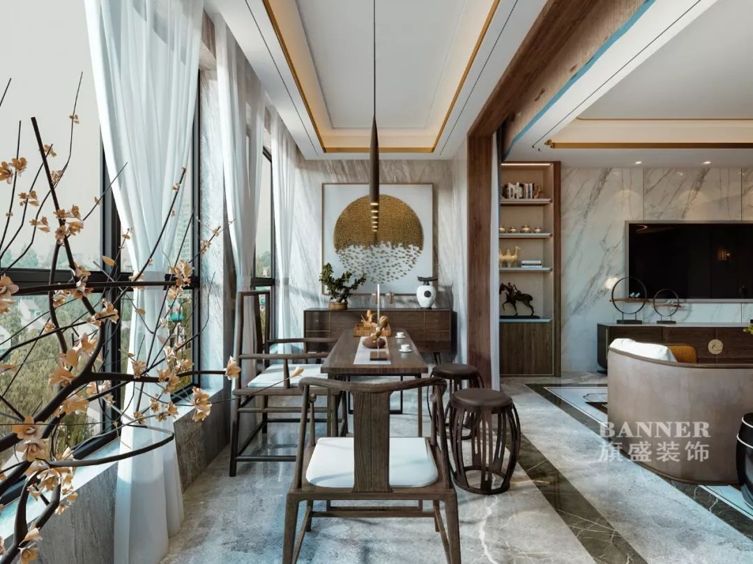 现代中式家居,细节塑造空间无限可能-27