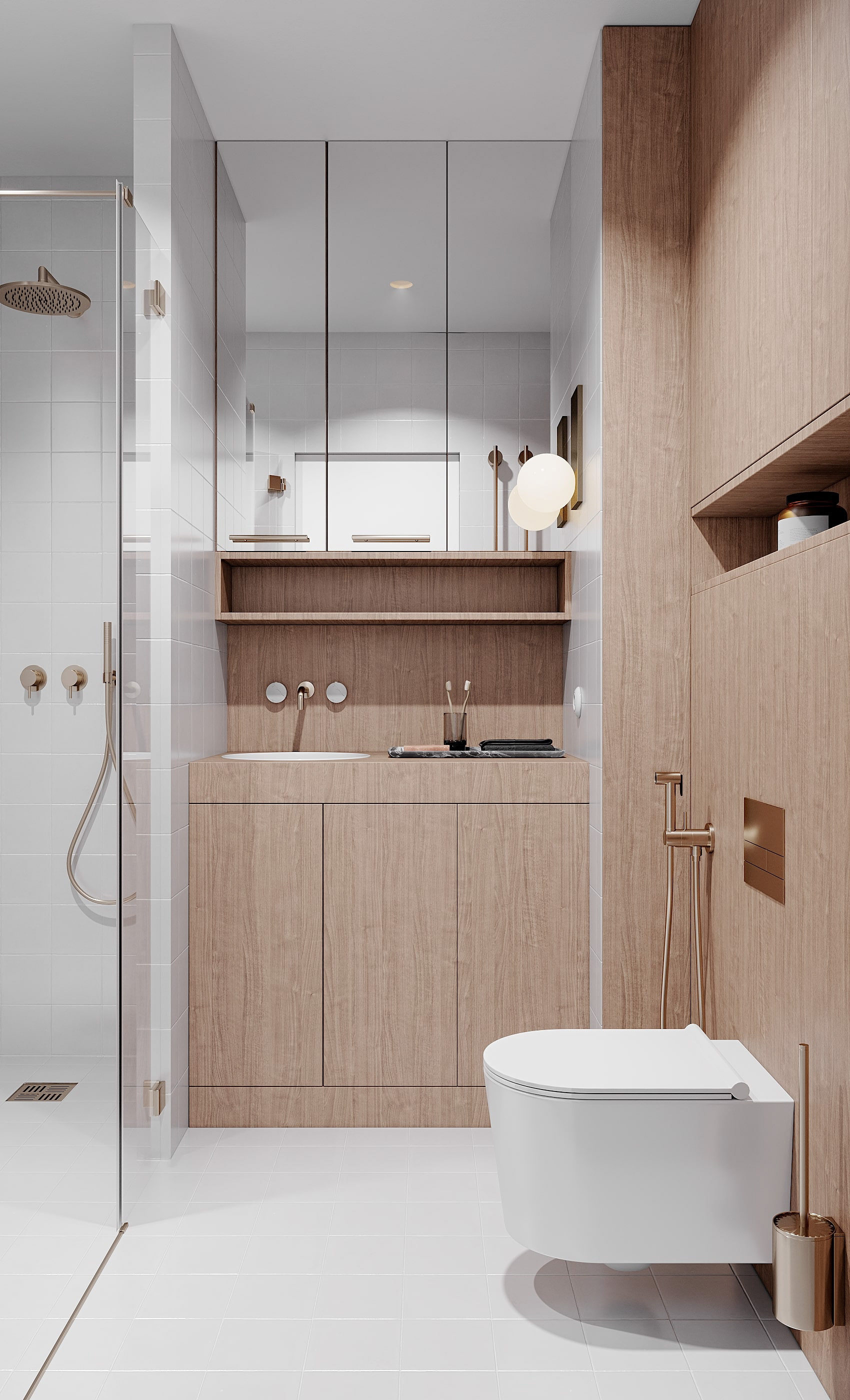 30.96㎡ 白色系小空间设计-19