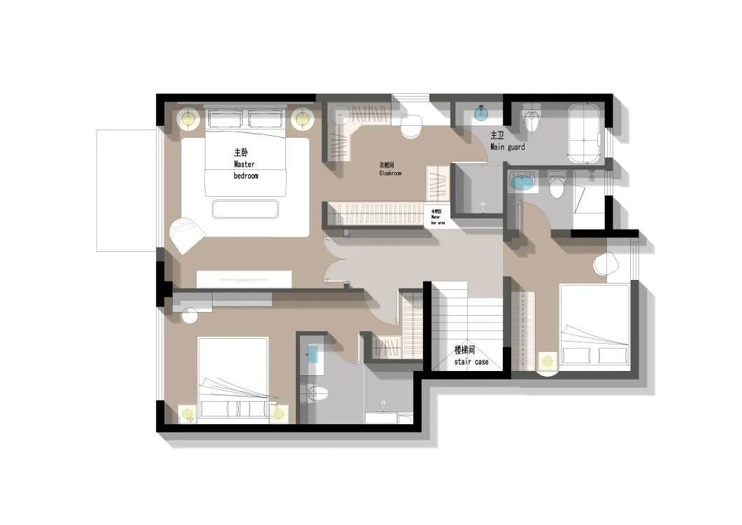 金辉江山铭著 · 现代自然风格的别墅设计探索丨青马别墅设计-85