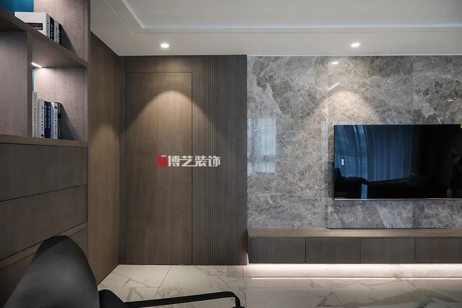 嘉兴优尚花园 150㎡现代简约设计，大气而简约的生活空间-23