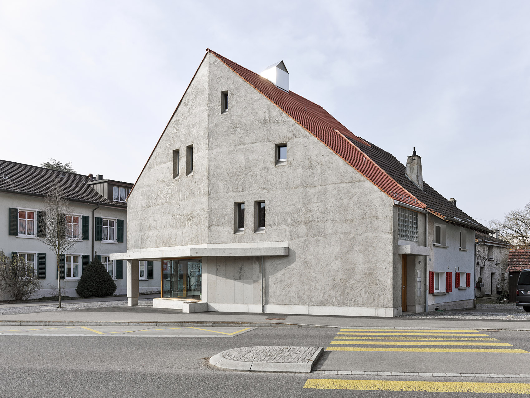 Haus zum Pudel 车站和工作室住宅丨瑞士丨Marazzi Reinhardt-57