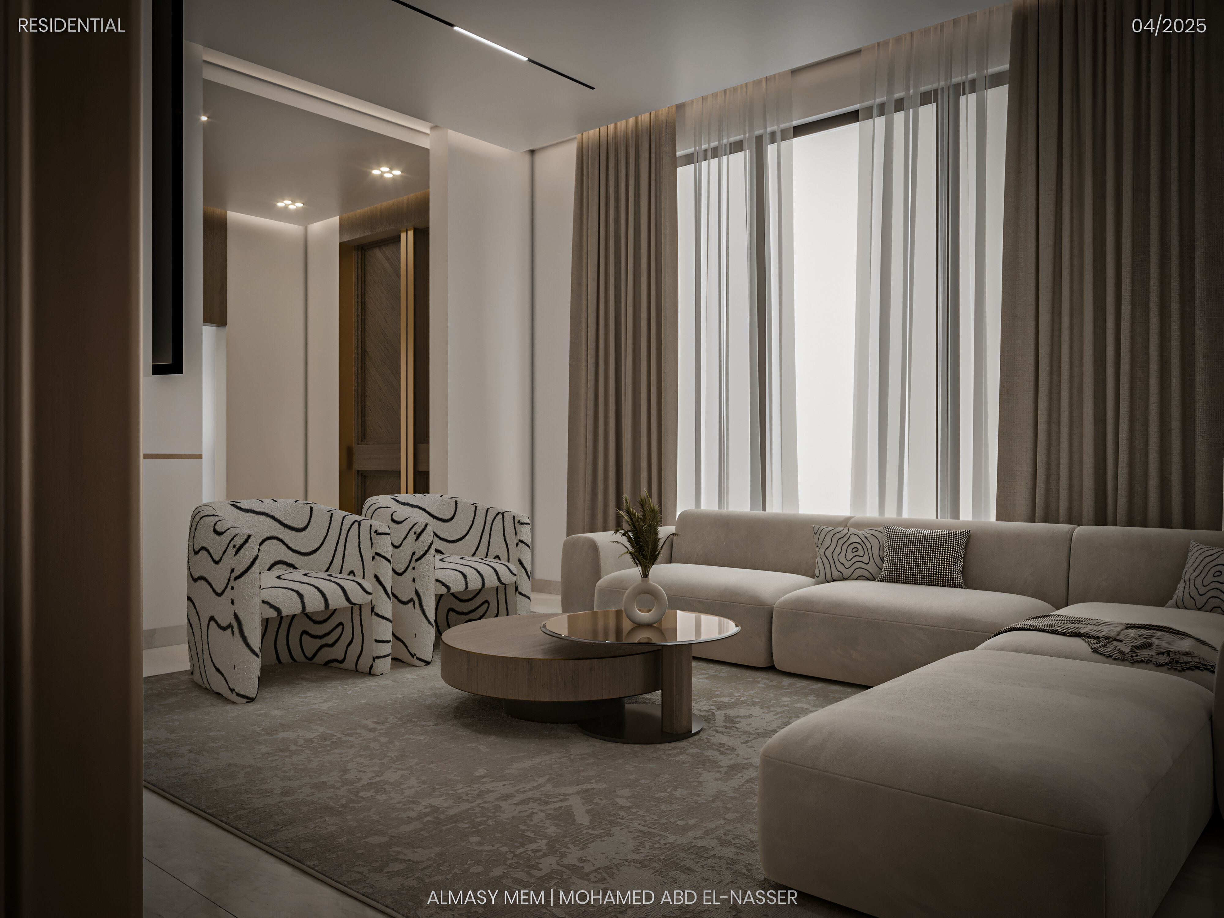 Women Majlis & Dining设计丨沙特阿拉伯-12