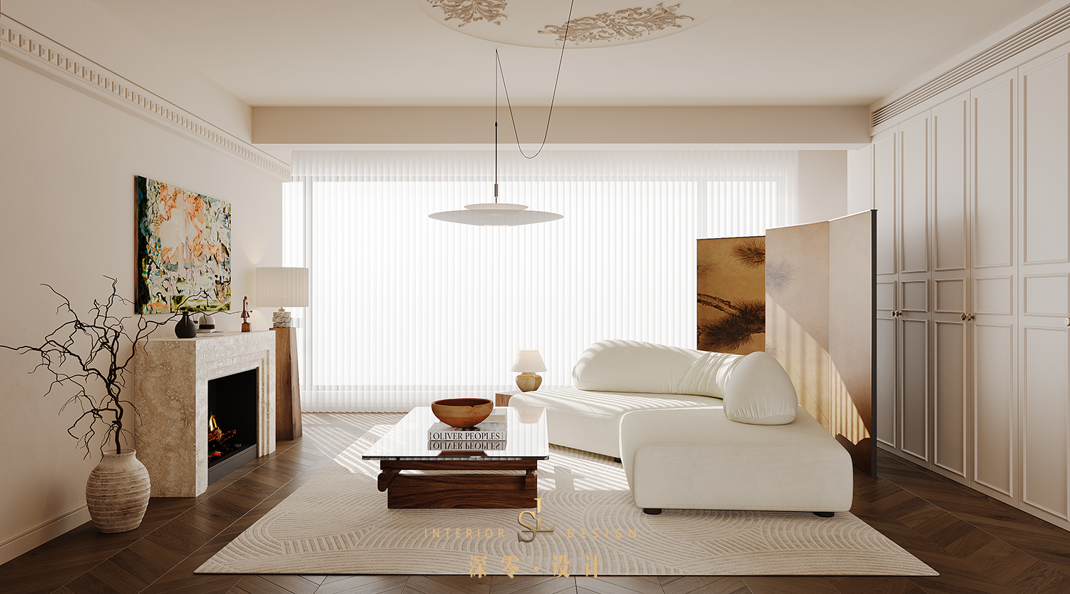 合肥翡翠天际 169㎡法式轻奢改造丨中国合肥-8