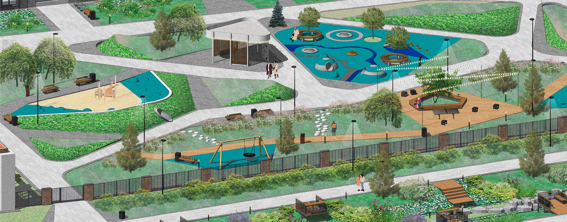  ЖК ЭКОПОЛИС 可译为生态城住宅区丨俄罗斯丨кубика 建筑事务所-6