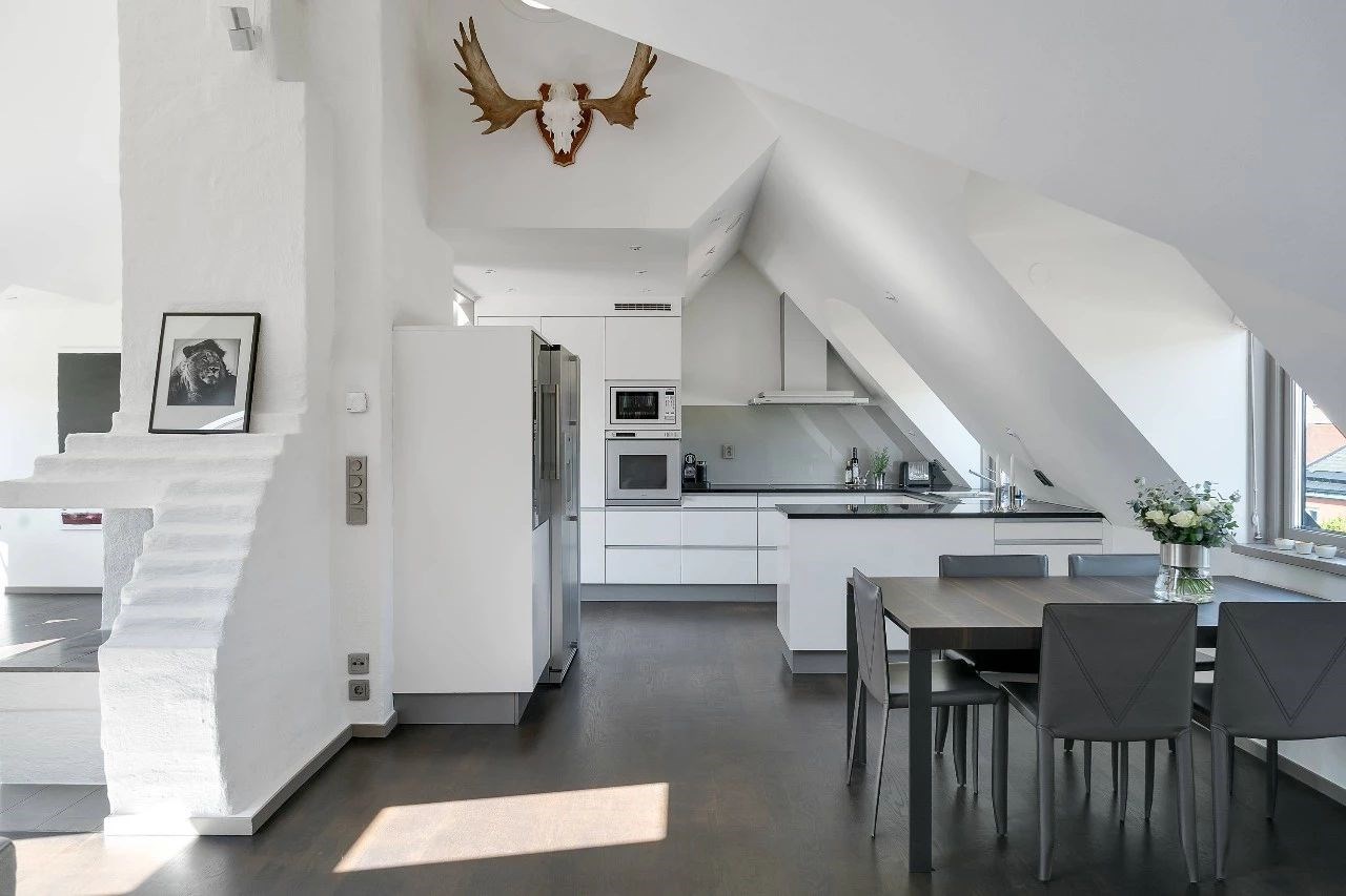 斯德哥尔摩阁楼变身现代温馨居-18